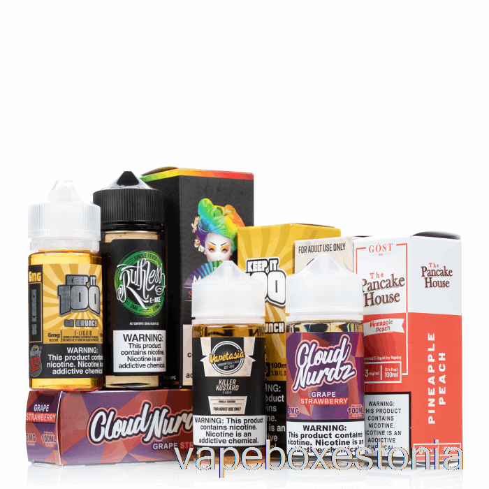 Vape Box Estonia Mystery E-vedelik 100/200ml Pakend 100ml Väljaanne - 12mg